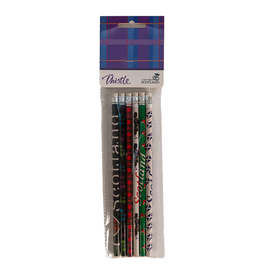 6pk Scotland Pencils