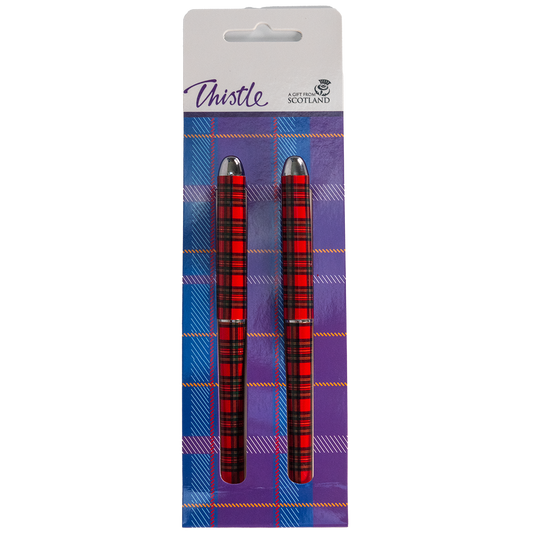 Tartan Pen - Twin Pack