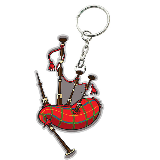 Bagpipe Keyring